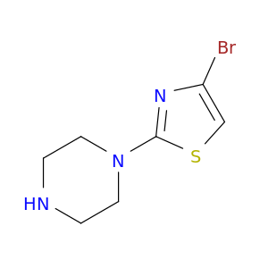 4-溴-2-(哌嗪-1-基)噻唑