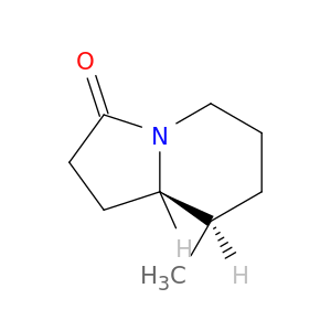 3(2H)-Indolizinone, hexahydro-8-methyl-, trans-