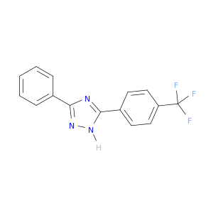 1H-1,2,4-Triazole, 3-phenyl-5-[4-(trifluoromethyl)phenyl]-