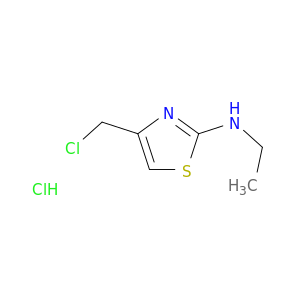 4-(Chloromethyl)-N-ethyl-1,3-thiazol-2-amine hydrochloride