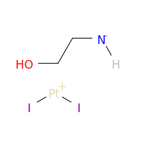 diiodoplatinum; 2-hydroxyethylazanide