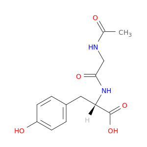 L-Tyrosine, N-(N-acetylglycyl)-