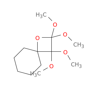 1-Oxaspiro[3.5]nonane, 2,2,3,3-tetramethoxy-
