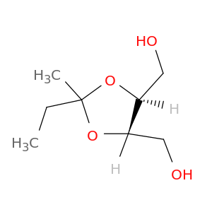 1,3-二氧戊烷-4,5-二甲醇,2-乙基-2-甲基-(4s-Trans)-
