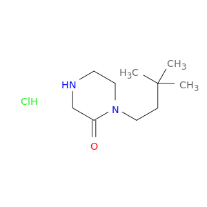 2-哌嗪酮,1-(3,3-二甲基丁酯)-,盐酸盐(1：1)