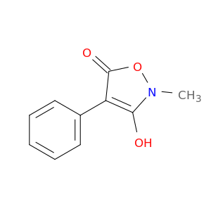 5(2H)-Isoxazolone, 3-hydroxy-2-methyl-4-phenyl-