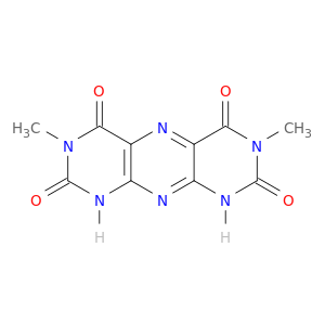 Pyrimido[5,4-g]pteridine-2,4,6,8(1H,3H,7H,9H)-tetrone, 3,7-dimethyl-