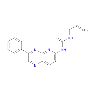 Thiourea, N-(3-phenylpyrido[2,3-b]pyrazin-6-yl)-N'-2-propenyl-