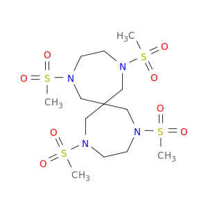 2,5,9,12-Tetraazaspiro[6.6]tridecane, 2,5,9,12-tetrakis(methylsulfonyl)-