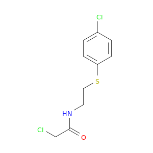 Acetamide,2-chloro-N-[2-[(4-chlorophenyl)thio]ethyl]-