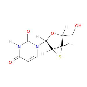 Uridine, 2',3'-dideoxy-2',3'-epithio-