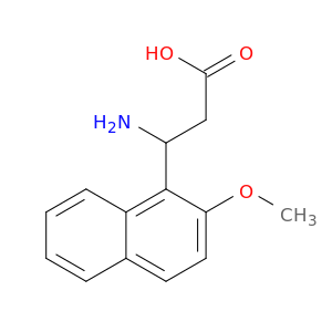3-AMINO-3-(2-METHOXY-NAPHTHALEN-1-YL)-PROPANOIC ACID