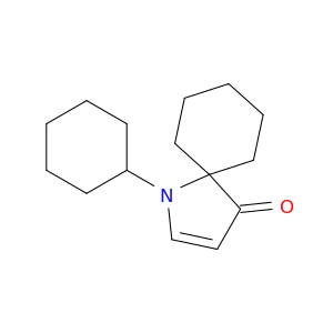 1-Azaspiro[4.5]dec-2-en-4-one, 1-cyclohexyl-