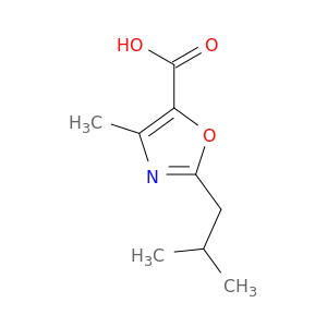 4-Methyl-2-(2-methylpropyl)-1,3-oxazole-5-carboxylic acid