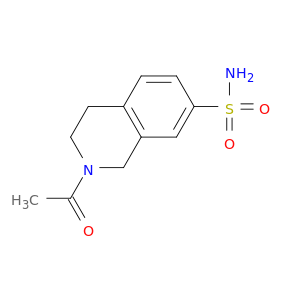 2-乙酰基-1,2,3,4-四氢-7-异喹啉磺酰胺
