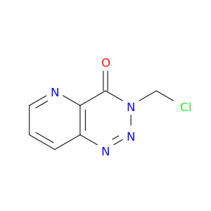Pyrido[3,2-d]-1,2,3-triazin-4(3H)-one, 3-(chloromethyl)-