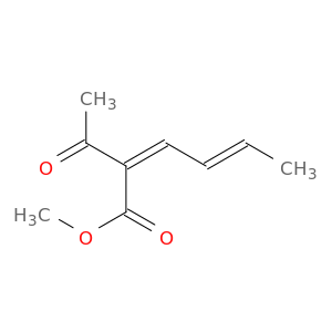 2,4-Hexadienoic acid, 2-acetyl-, methyl ester, (Z,E)-