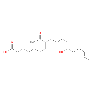 Heptadecanoic acid, 8-acetyl-13-hydroxy-