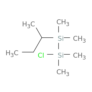 Disilane, 1-chloro-1,1,2,2-tetramethyl-2-(1-methylpropyl)-