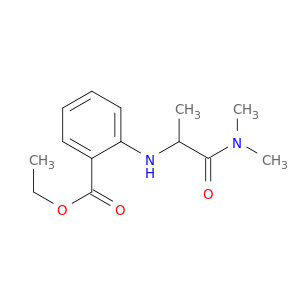 N-(1-(DIMETHYLCARBAMOYL)ETHYL)ANTHRANILIC ACID ETHYL ESTER