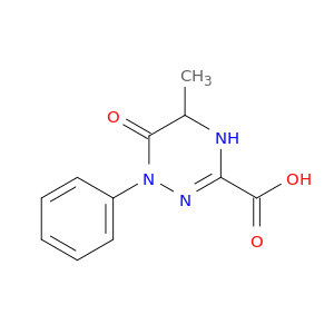 5-Methyl-6-oxo-1-phenyl-1,4,5,6-tetrahydro-1,2,4-triazine-3-carboxylic Acid