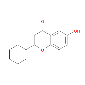 4H-1-Benzopyran-4-one, 2-cyclohexyl-6-hydroxy-