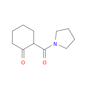 Pyrrolidine, 1-[(2-oxocyclohexyl)carbonyl]-