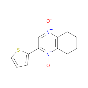 Quinoxaline, 5,6,7,8-tetrahydro-2-(2-thienyl)-, 1,4-dioxide