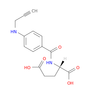L-Glutamic acid, N-[4-(2-propynylamino)benzoyl]-