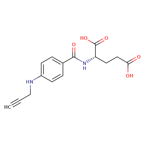 L-Glutamic acid, N-[4-(2-propynylamino)benzoyl]-