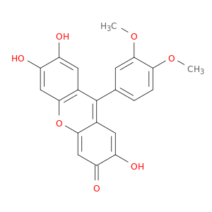 3H-Xanthen-3-one, 9-(3,4-dimethoxyphenyl)-2,6,7-trihydroxy-
