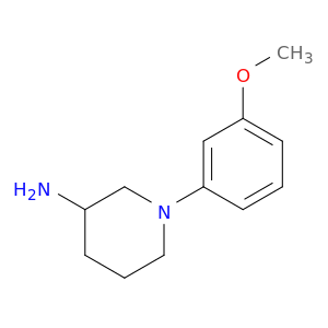 1-(3-methoxyphenyl)piperidin-3-amine