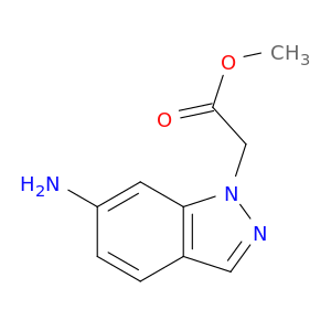 methyl 2-(6-amino-1H-indazol-1-yl)acetate