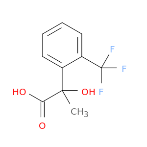2-hydroxy-2-[2-(trifluoromethyl)phenyl]propanoic acid