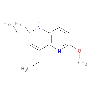 1,5-Naphthyridine, 2,4-diethyl-1,2-dihydro-6-methoxy-2-methyl-