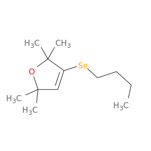 Furan, 3-(butylseleno)-2,5-dihydro-2,2,5,5-tetramethyl-