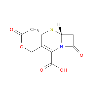 5-Thia-1-azabicyclo[4.2.0]oct-2-ene-2-carboxylicacid, 3-[(acetyloxy)methyl]-8-oxo-, (6R)-