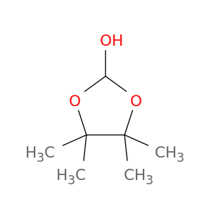1,3-Dioxolan-2-ol, 4,4,5,5-tetramethyl-