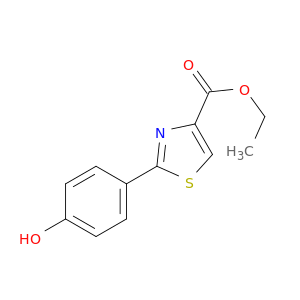 2-(4-羟基苯基)-噻唑-4-甲酸乙酯