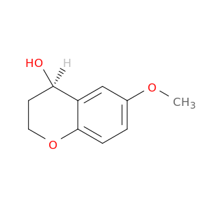 (4R)-6-methoxy-3,4-dihydro-2H-1-benzopyran-4-ol