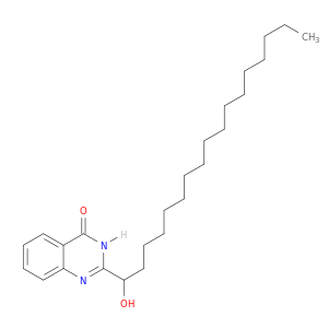 4(3H)-Quinazolinone, 2-(1-hydroxyheptadecyl)-