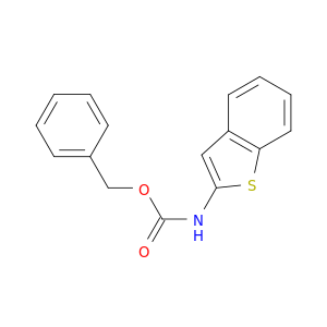 Benzyl N-(1-benzothiophen-2-yl)carbamate
