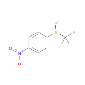 1-Nitro-4-((trifluoromethyl)sulfinyl)benzene
