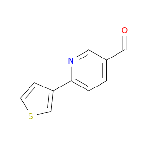 6-(3-thienyl)nicotinaldehyde