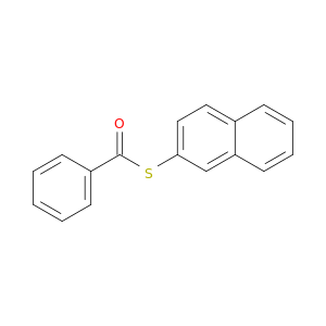 Benzenecarbothioic acid, S-2-naphthalenyl ester