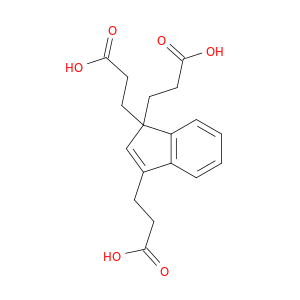 3,3',3''-(1h-indene-1,1,3-triyl)tripropanoic acid