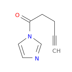 1H-Imidazole, 1-(1-oxo-4-pentynyl)-