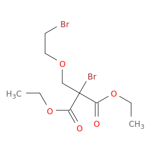 Propanedioic acid, bromo(bromoethoxymethyl)-, diethyl ester