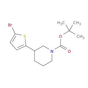 3-(5-溴-2-噻吩基)-1-哌啶羧酸叔丁酯