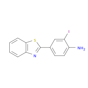 Benzenamine, 4-(2-benzothiazolyl)-2-iodo-